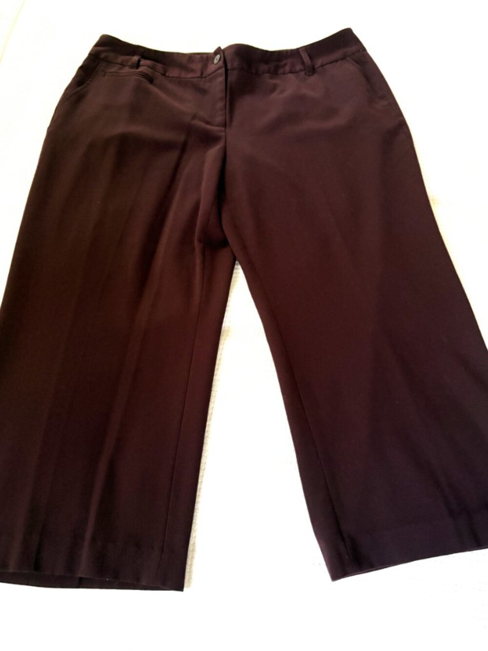 Maroon Dress/Work Pants by Rafaella
